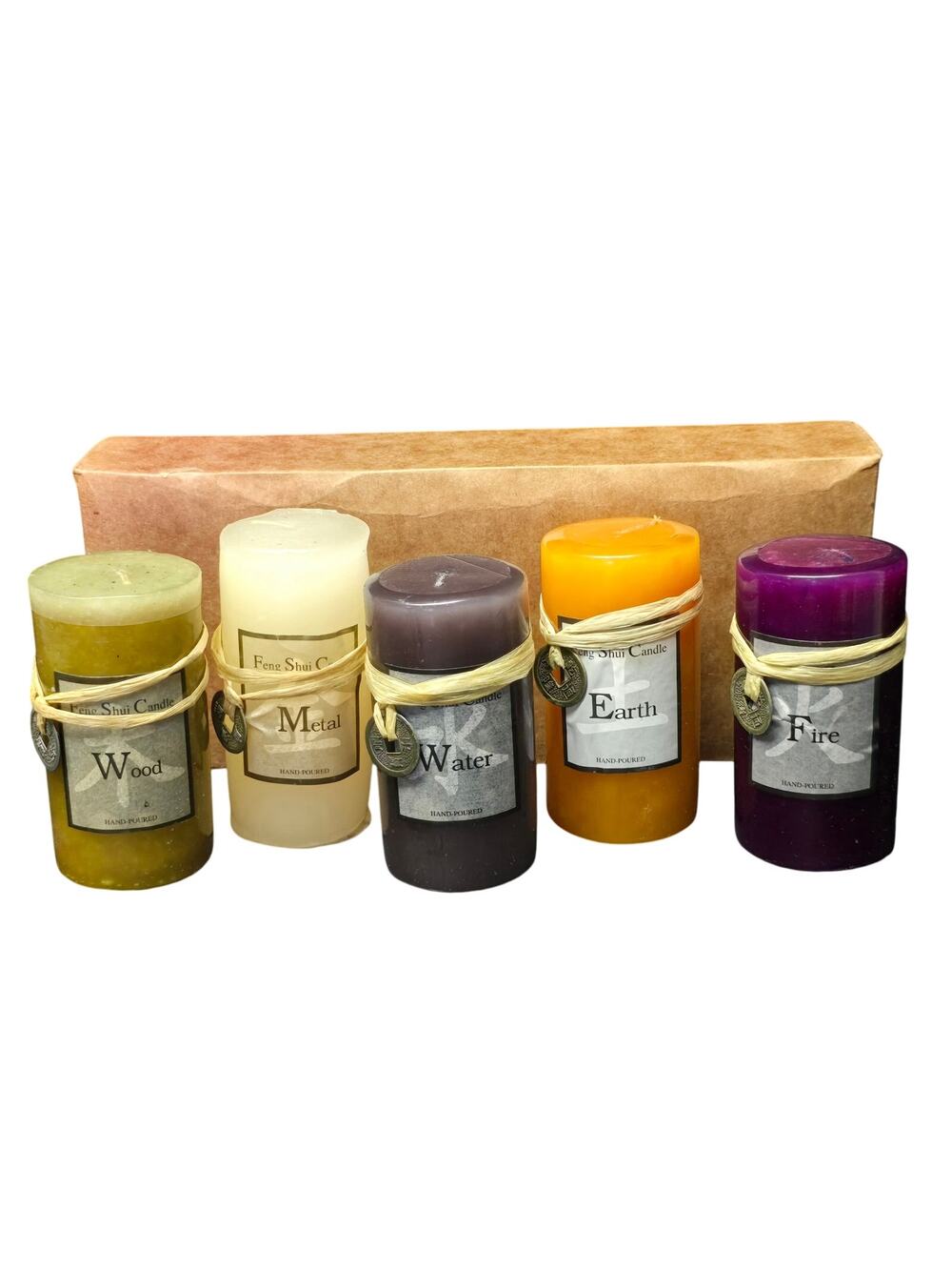 Feng Shui 5 Elements Wood Metal Water Earth Fire Chesapeake Bay Candles
